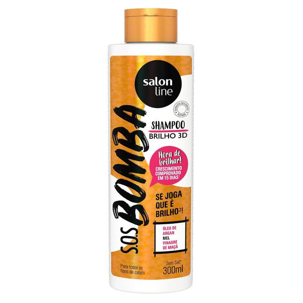 SHAMPOO SALON LINE BOMBA E BRILHO 300 ML