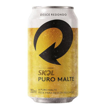 SKOL PURO MALTE LATA 350ML 