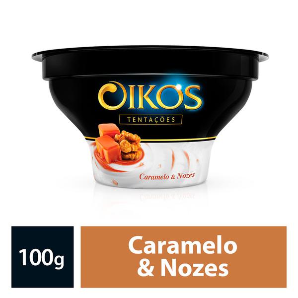 SOBREMESA OIKOS CARAMELO NOZES 100 GR