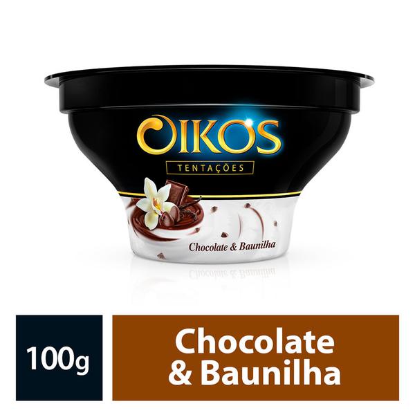 SOBREMESA OIKOS CHOCOLATE & BAUNILHA 100 GR