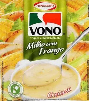 Sopa Vono Milho Com Frango 18gr