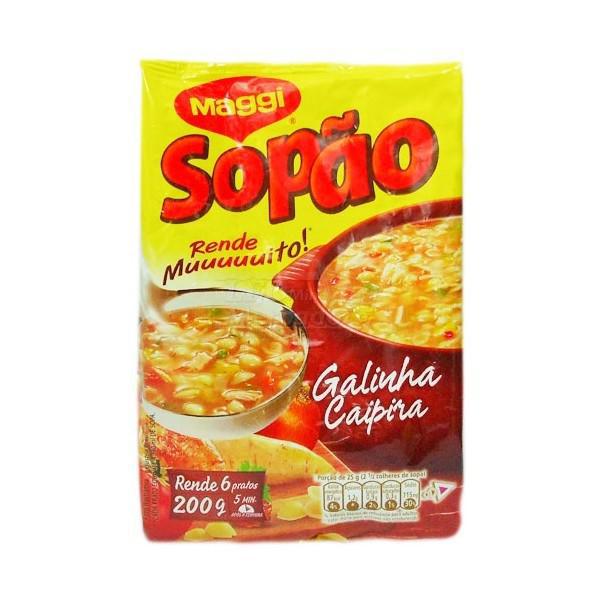 Sopão Maggi Galinha Caipira 200gr