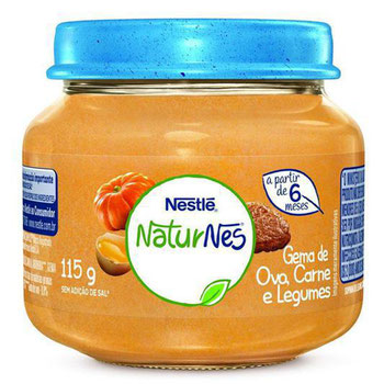 SOPINHA NESTLÉ CARNE LEGUMES E GEMA DE OVOS 115G