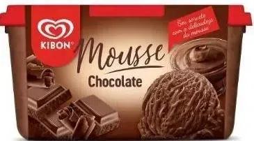 SORVETE KIBON 1,5L MOUSSE CHOCOLATE
