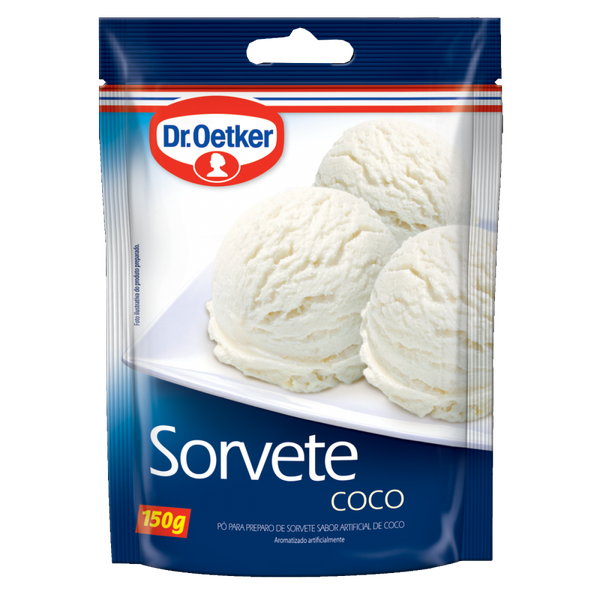 SORVETE PO DR OETKER COCO  150G