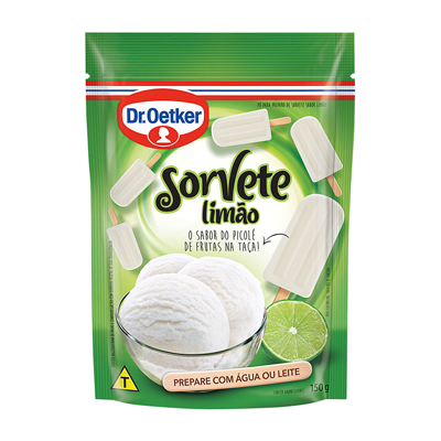 SORVETE PO DR OETKER LIMAO  150G