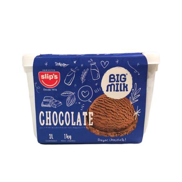 SORVETE POTE  SLIP´S  POTE CHOCOLATE 2L