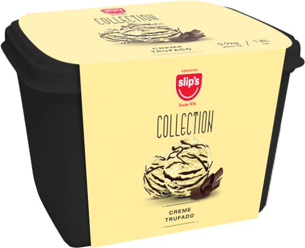 SORVETE SLIPS COLLECTION CREME TRUFADO 1,8L