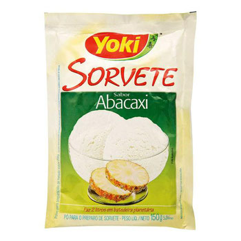 SORVETE YOKI ABACAXI 150G