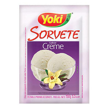 Pó Para Sorvete Yoki Creme 150gr