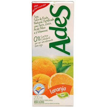SUCO ADES LARANJA 200ML