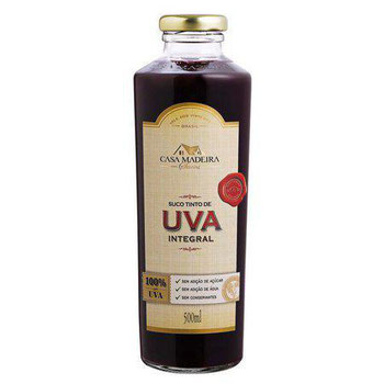 SUCO CASA MADEIRA UVA INTEGRAL 500ML