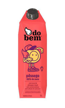 SUCO DO BEM PESSEGO TETRAPAK 1L