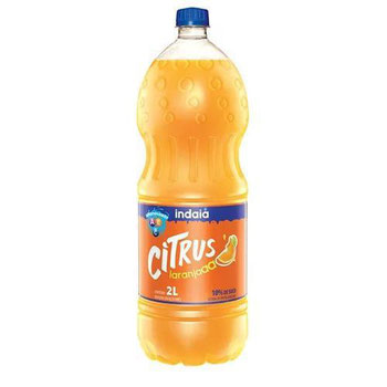 SUCO INDAIA PET FRUTAS/CITRICAS 2L