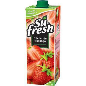 SUFRESH NECTAR MORANGO 1L