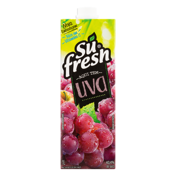 SUFRESH NECTAR UVA 1L