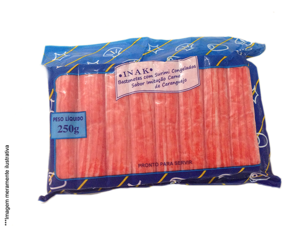 SURIMI CONGELADOS IMITACAO CARANGUEJO 250G