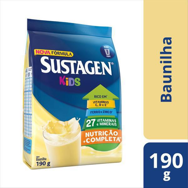 Pó Para Preparo De Bebida Baunilha Sustagen Kids 190gr