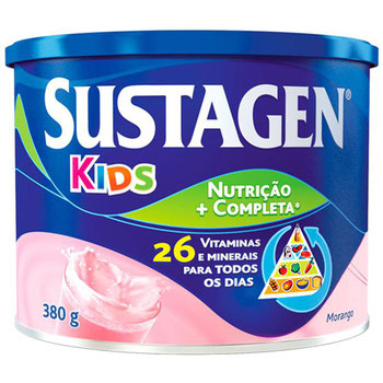 SUSTAGEN KIDS LATA MORANGO 380G