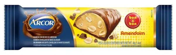TABLETE RECHEADO AMENDOIM 40G