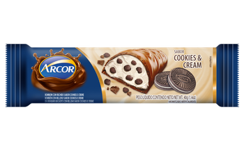 TABLETE RECHEADO COOKIE E CREAM 37G