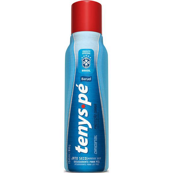 Desodorante Para Os Pés Tenys Pé Jato Seco Baruel Original 150ml