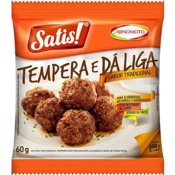 TEMPERO AJINOMOTO ALMONDEGAS TRAD 60G