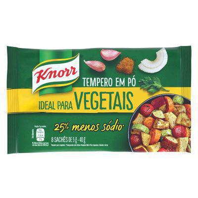 TEMPERO KNORR IDEAL P/VEGETAIS 40G