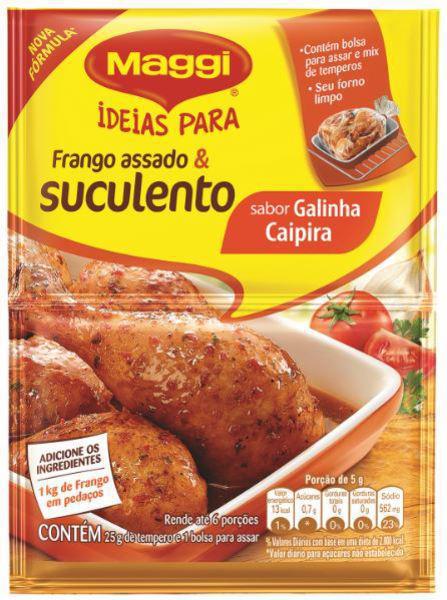 TEMPERO MAGGI BASE GALINHA CAIPIRA 25G