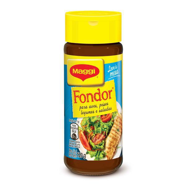 Tempero Maggi Fondor Aves, Peixes, Legumes E Saladas Vidro 120gr