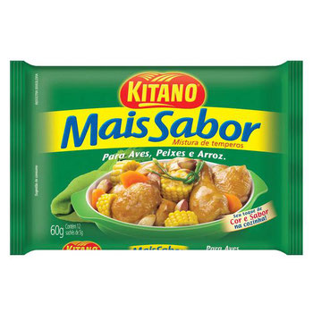 TEMPERO MAIS SABOR AVES KITANO 60G