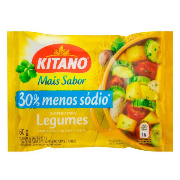 TEMPERO MAIS SABOR LEGUMES KITANO 60G