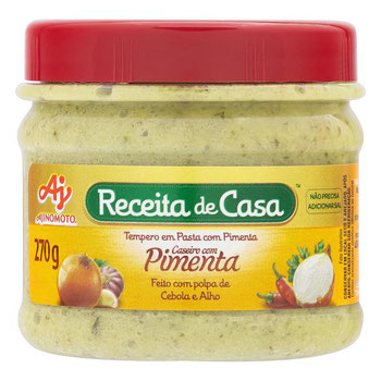 TEMPERO RECEITA DE CASA ANJINOMOTO C/PIMENTA 270G