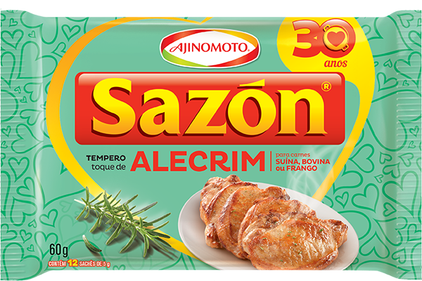 TEMPERO SAZON TOQUE ALECRIM 60G