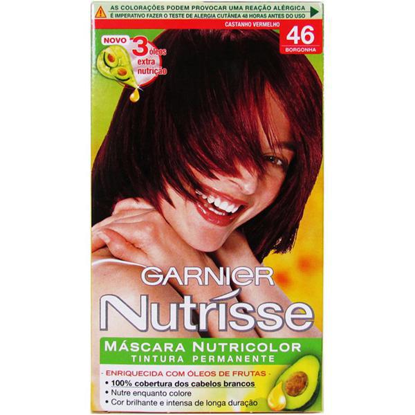 TINT GARNIER NUTRISSE 46 CAST VERMELHO BORG