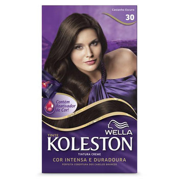 TINT KOLESTON CREME 30 CASTANHO ESCURO