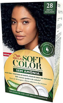 TINT KOLESTON SOFT COLOR PRETO AZUL 