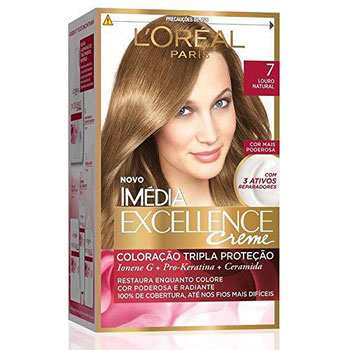 TINT LOREAL IMEDIA CREME 7 LOURO NATURAL