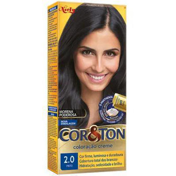 Tintura Cor & Ton 2.0 Preto Mini Kit