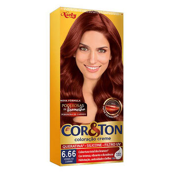 TINT NIELY COR&TON 6.66 LOURO ESCURO VERMELHO