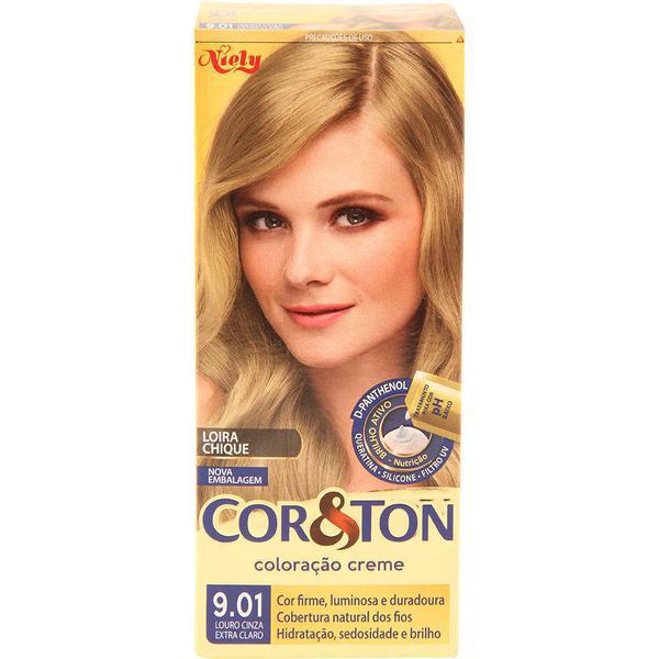 TINT NIELY COR&TON 9.01 LOURO CINZA EXTRA CLARO