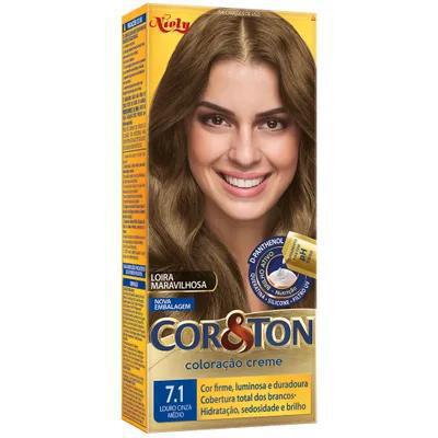 TINTA NIELY COR&TON 7.1 LOURO CINZA MEDIO