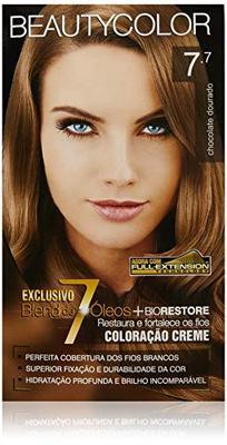 TINTURA BEAUTY COLOR CHOCOLATE DOURADO 7.7