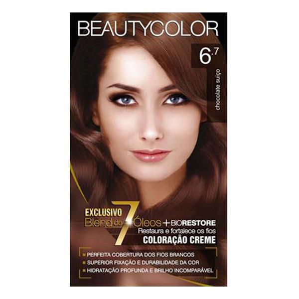 TINTURA BEAUTY COLOR CHOCOLATE SUÍÇO 6.7