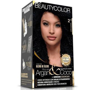 TINTURA BEAUTY COLOR PRETO AZULADO 2.11