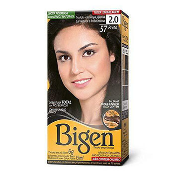 TINTURA BIGEN PRETO 57 15ML