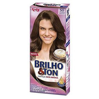 TINTURA BRILHO&TN CASTANHA AMENDOA 50