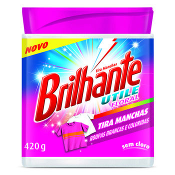 TIRA MANC BRILHANTE FLORAL UTILE PO S/CLORO 420G