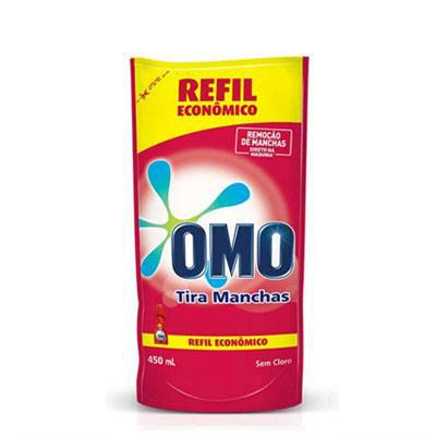 TIRA MANCHA OMO ROUPAS COLORIDAS 450ML