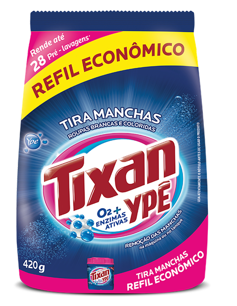 TIRA MANCHA TIXAN YPE ROUPAS COLORIDAS 420G
